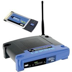 Cisco -Linksys WKPC54G Wireless-G Network Kit for Notebooks Router Image