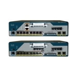 Cisco 1861 WLAN 8U SRST CME CUE 4FXS 4FXO 8XPOE SP SVC (C1861W-SRST-C-F/K9) Wireless Router Image