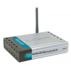D-link AirPlus G DI-524 Wireless Router - Wireless router + 4-port switch - EN, Fast EN, 802.11b, 80... Router Image