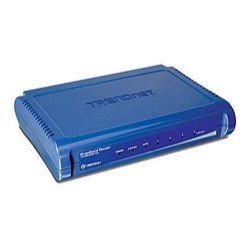 TP-Link TRENDnet 4-Port Broadband Router TW100-S4W1CA (Blue) Router Image
