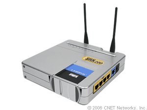 Linksys WRT54GX2 Router Image