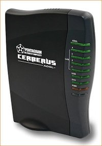 Pentagram Cerberus ADSL modem + router Cerberus ADS Router Image