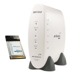 Buffalo Technology AirStation (WBR2-G54PK) Wireless Kit Router Image
