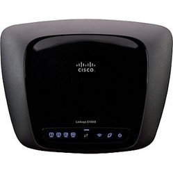 Cisco - Linksys Wireless-n Router - Black (e1000) Router Image