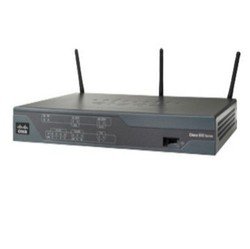 Cisco 876 Integrated Services Router - Router + 4-port switch - DSL - EN, Fast EN Wireless Router Image