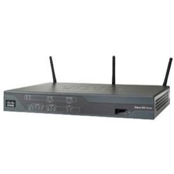 Cisco 886 Integrated Services Router - 1 x ADSL WAN, 1 x ISDN BRI (S/T) WAN, 4 x 10/100Base-TX LAN Router Image