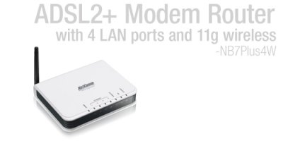 Netcomm NB7Plus4W Router Image