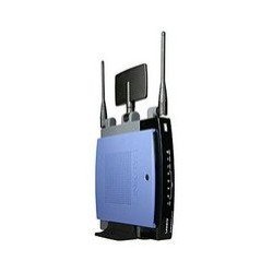 Cisco Linksys Wireless-N Broadband Router WRT300N - Wireless router + 4-port switch - Ethernet, Fast Ether Router Image