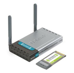 D-link Super Gâ„¢ DWL-951 Wireless Kit Router Image
