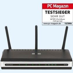 D-link RangeBooster N 650 Router DIR-635 - Wireless router + 4-port switch - EN, Fast EN, 802.11b, 8... Router Image