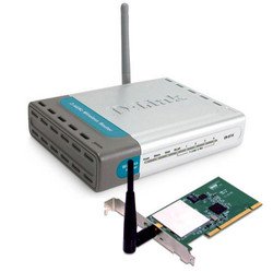 D-link DI-514 / DWL-520 Wireless Kit Router Image