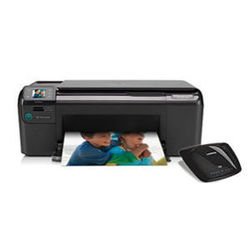 Hewlett Packard HP Photosmart C4780 Wireless All-In-One Printer With Linksys By Cisco Wireless-N Broadband Router - Router Image