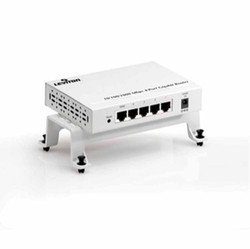 Leviton 47611-GB4 10/100/1000 Gigabit Internet Router, White Router Image