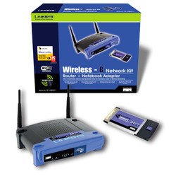 Linksys W11S4PC11 Wireless Kit Router Image