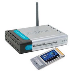 NetGear DI-614+ / DWL-650+ Wireless Kit Router Image
