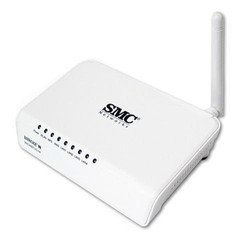 SMC Barricade 150Mbps 802.11n Wireless N Router / Access Point, 4-Port 10/100 LAN Switch, SMCWBR14S-... Router Image