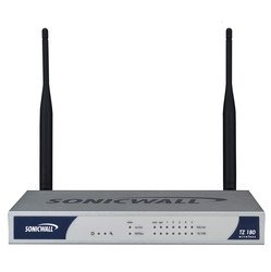 SonicWALL TOTAL SECURE10 WL TZ 180 W 7X Router Image