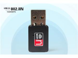 4G Systems New Mini 150Mbps USB 2.0 WiFi Wireless LAN 802.11 b/g/n Adapter w/Encryption Router Image