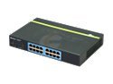 TrendNET TEG-S16DG Unmanaged Desktop Gigabit GREENnet Switch 10/100/1000Mbps 16 x RJ45 8K MAC Address Table Router Image