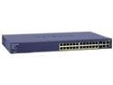 Netgear ProSafe 24-port Gigabit Smart Switch with PoE+ and 4 SFP 2nd generation (GS728TPP) Router Image