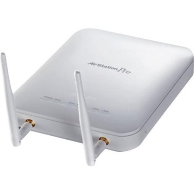 Buffalo Technology AirStation Pro Dual-Band 802.11n Wireless Access Point with 2-Port Gigabit Ethernet Switch Router Image