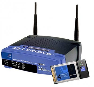 Linksys W11S4PC11 Router Image